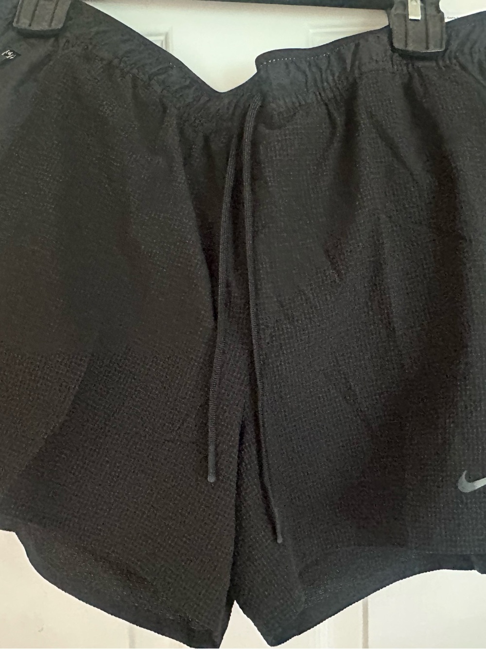 NIKE RUN DRI-FIT ADV 5" BRIEF LINED RUNNING SHORTS MENS SZ XL BLACK NWT NEW